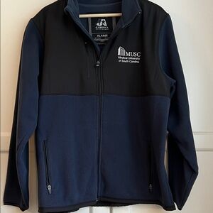 J. America Navy Fleece Jacket - Medical University of South Carolina MUSC